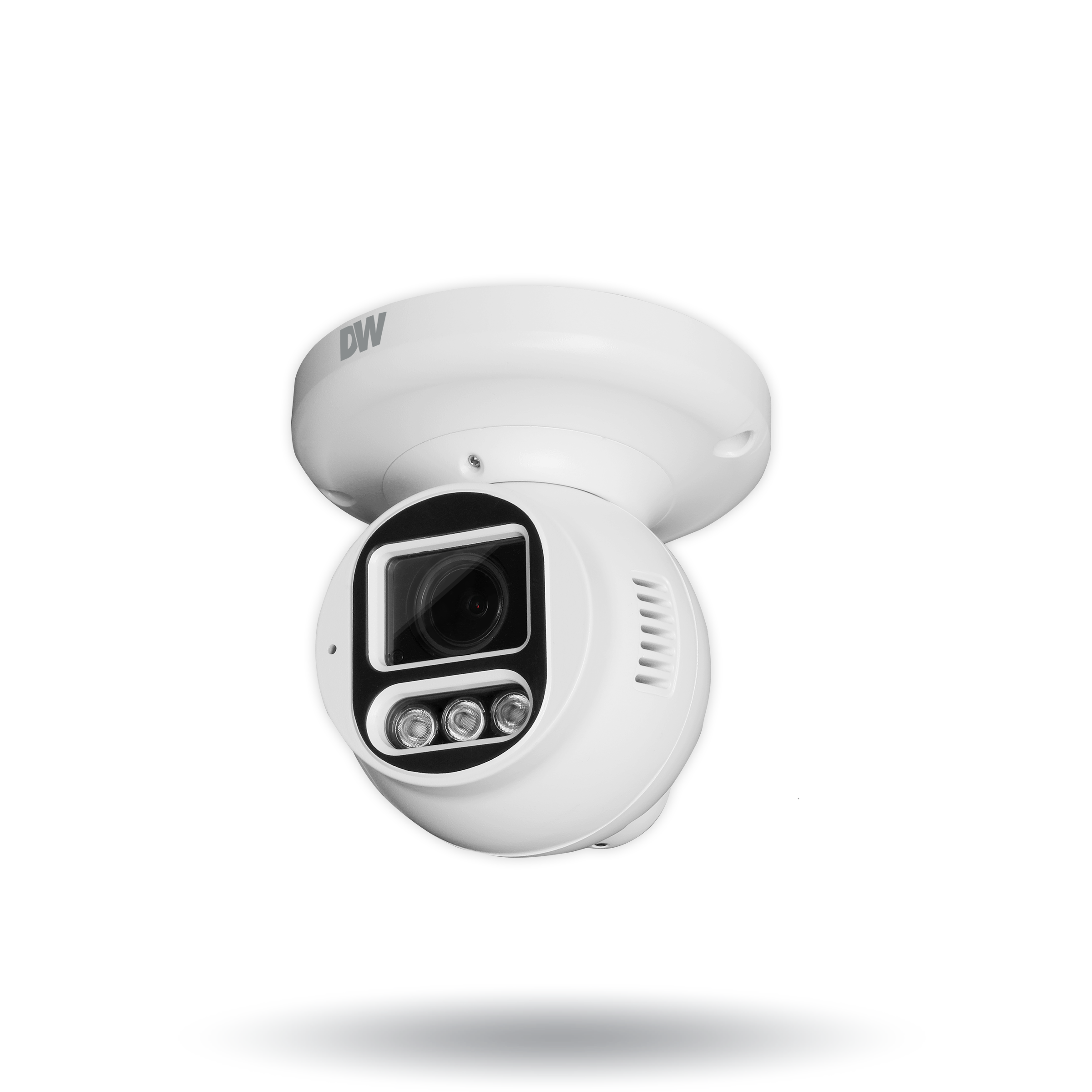 Digital Watchdog - DWC-XSTD05MFC1 - MEGApix Ai Indoor/Outdoor Vandal Turret Camera, 5 Megapixel, Ai Deep Learning, 1TB Storage, DW Spectrum IPVMS Server Installed, Star-Light Plus, 1/2.8” Image Sensor (2592x1944 @ 30fps), 2.7-12mm autofocus varifocal