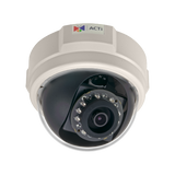 Acti - E59 - 2MP Indoor Dome, Day / Night, Basic WDR, Superior Low Light Sensitivity
