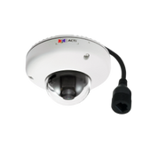 ACTi - E918M - 3MP Outdoor Mini Dome with Superior WDR, M12 connector, Fixed lens