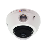 ACTi - E925 - 5MP Outdoor Mini Fisheye Dome with D/N, Adaptive IR, Basic WDR, Fixed lens
