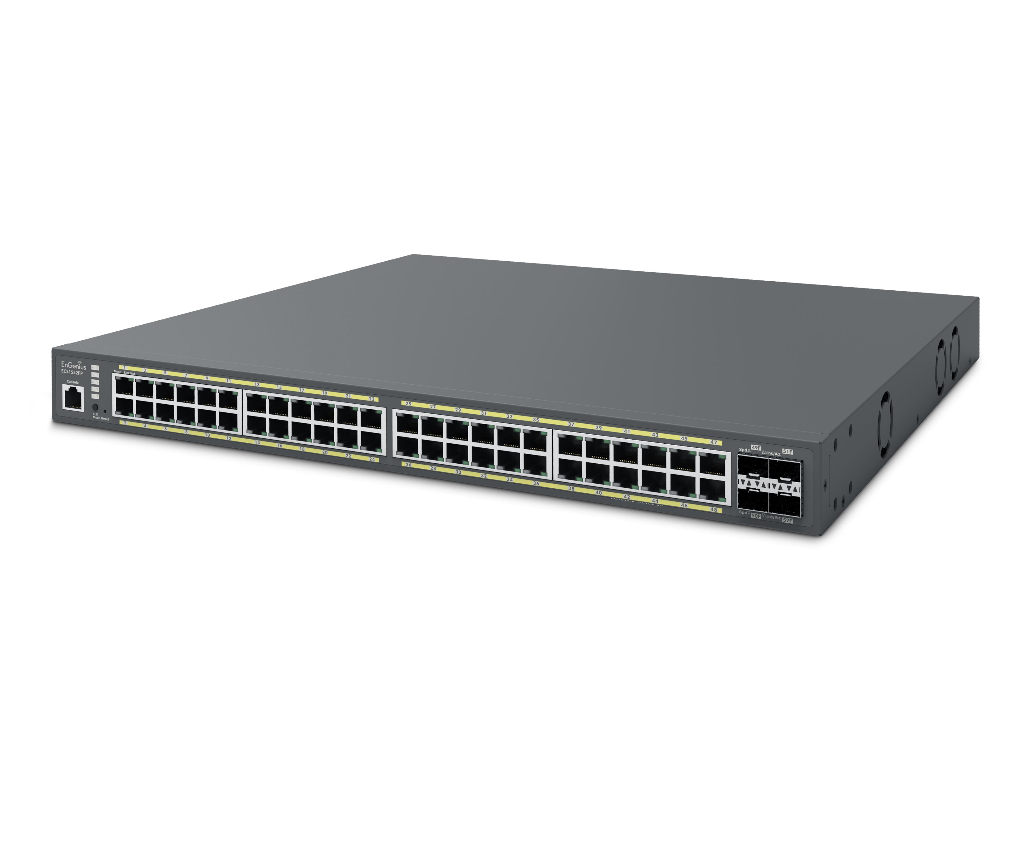 EnGenius - ECS1552FP - 48-Port Cloud Managed 1U Rack-Mount 19