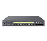 EnGenius - ECS5512FP - 10-Gigabit 8-port PoE++ layer 2+ switch comes with a 420W budget and 4 10G uplink ports