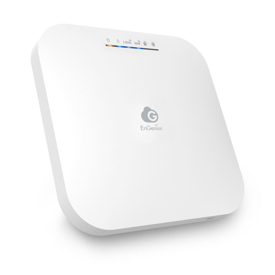 EnGenius - ECW220S - Wi-Fi 6 (802.11ax, 2x2:2), Cloud Managed Ceiling-mount Security AP with EnGenius AirGuard