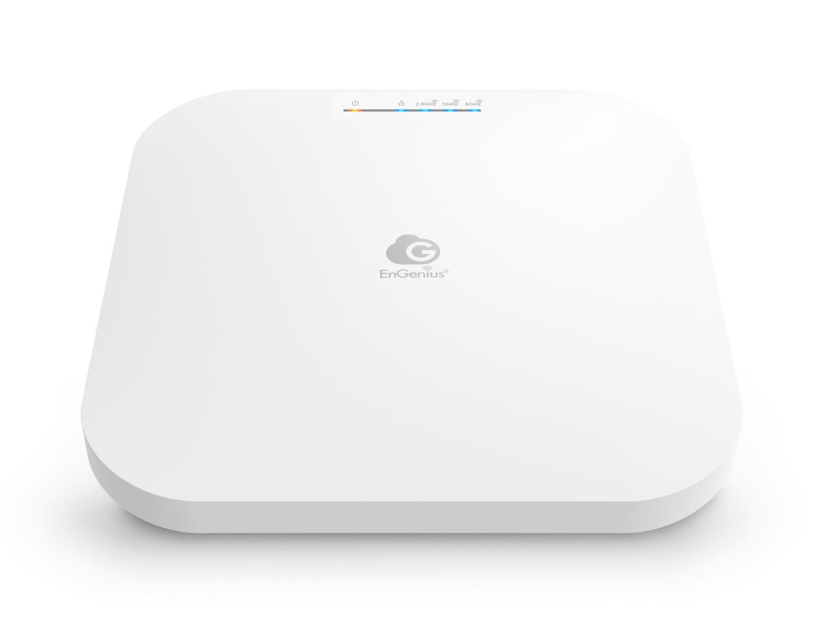 EnGenius - ECW336 - Wi-Fi 6E (802.11ax 4x4:4), Cloud Managed Ceiling-mount AP