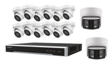 Hikvision - EKI-K164T414 - IP KIT 4MP 16CH 4THDD 12TR 2.8MM, 2 PANO