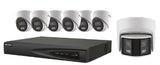 Hikvision - EKI-K82T47C - ColorVu IP KIT 4K NVR 8CH 2TB 6TR 4MP 2.8MM, 1 PANO