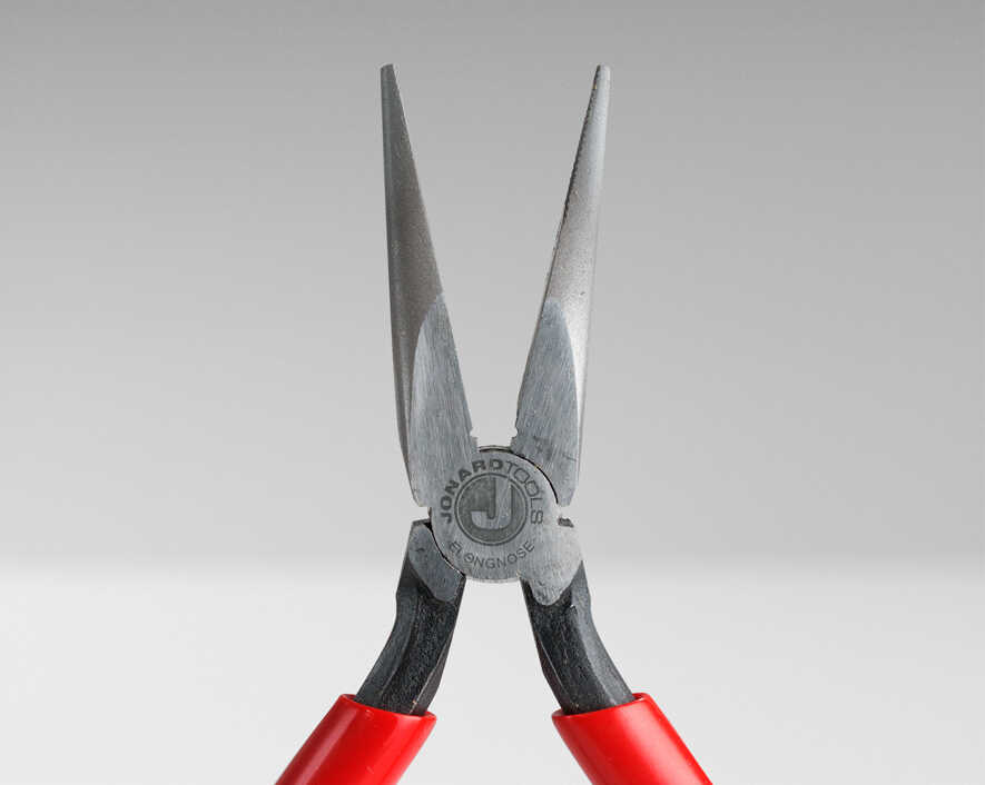 Jonard Tools - ELONGNOSE - Long Nose Gripping Pressing Pliers