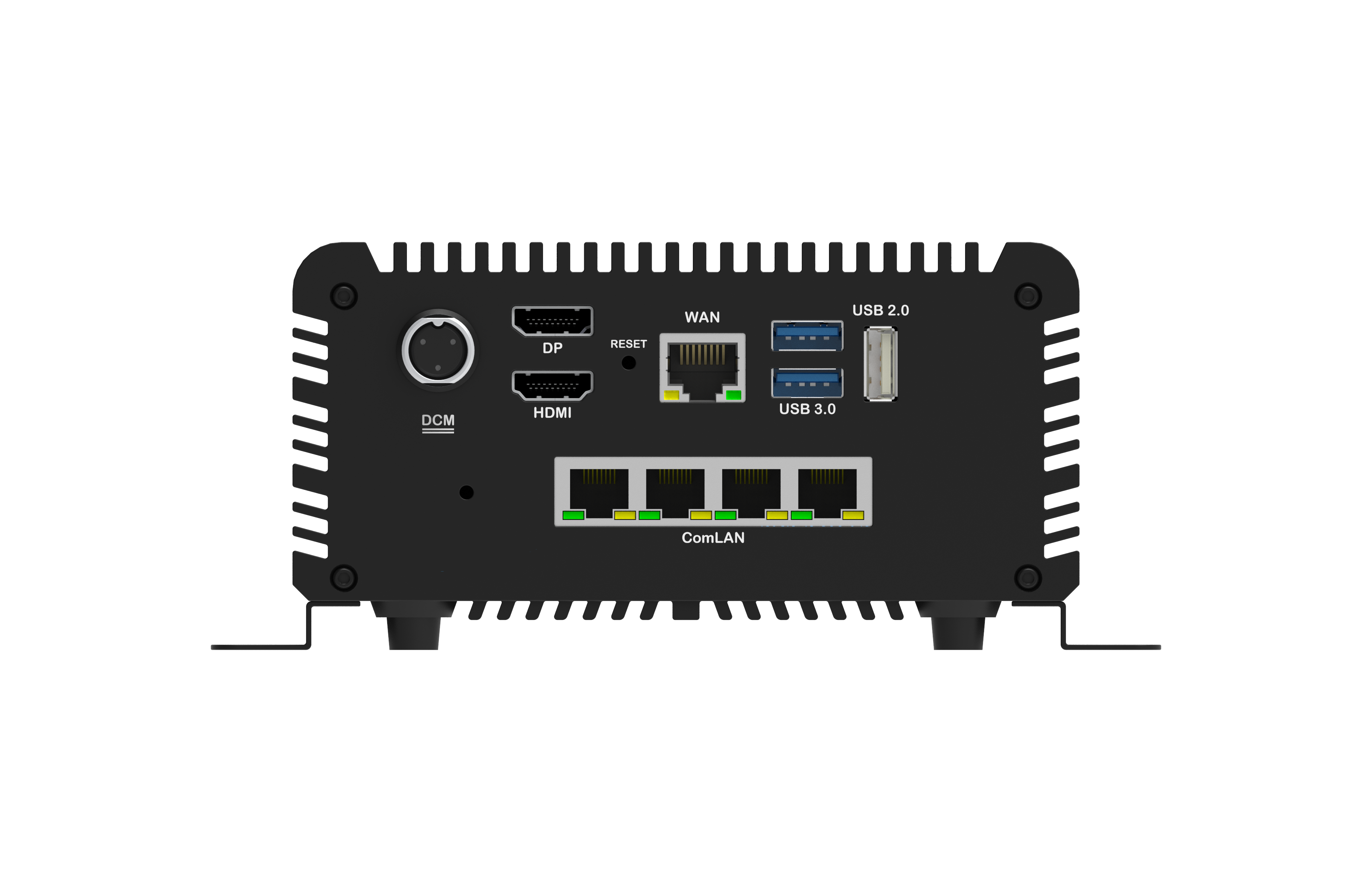 Hanwha - EN-SU305-0 - WiseNet SKY Location Setup Fee Bridge 305 (Compact and Ruggedized Form Factor with 4 PoE Ports)