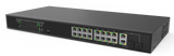 Hanwha - EN-SW18m-001 - WiseNet SKY Switch SW18m (16-Port Managed PoE+, with 2xGig Uplink)