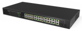 Hanwha - EN-SW26m-001 - WiseNet SKY Switch SW26m (24-Port Managed PoE+, with 2xGig Uplink)