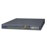 Planet - EPL-8000 - 8 PON GEPON OLT with 8-Port 10/100/1000T + 4-Port 1G SFP + 4-Port Shared 1G/10G SFP+