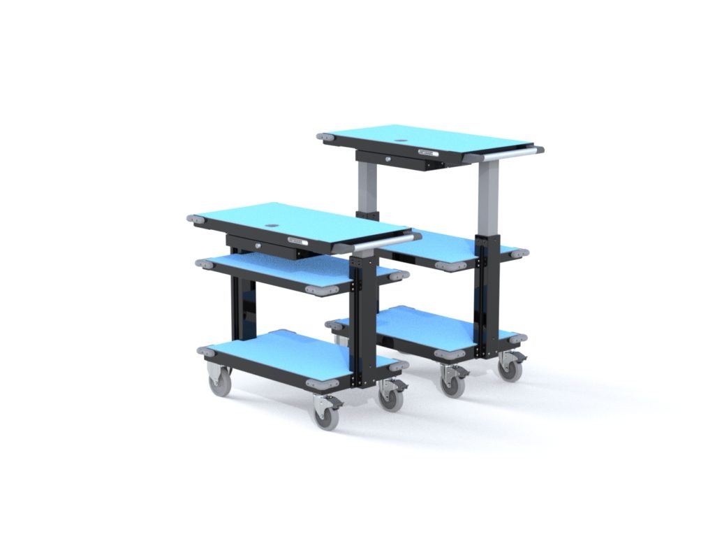 Kendall Howard - ESD-EVH-1000 - Mobile ESD Cart