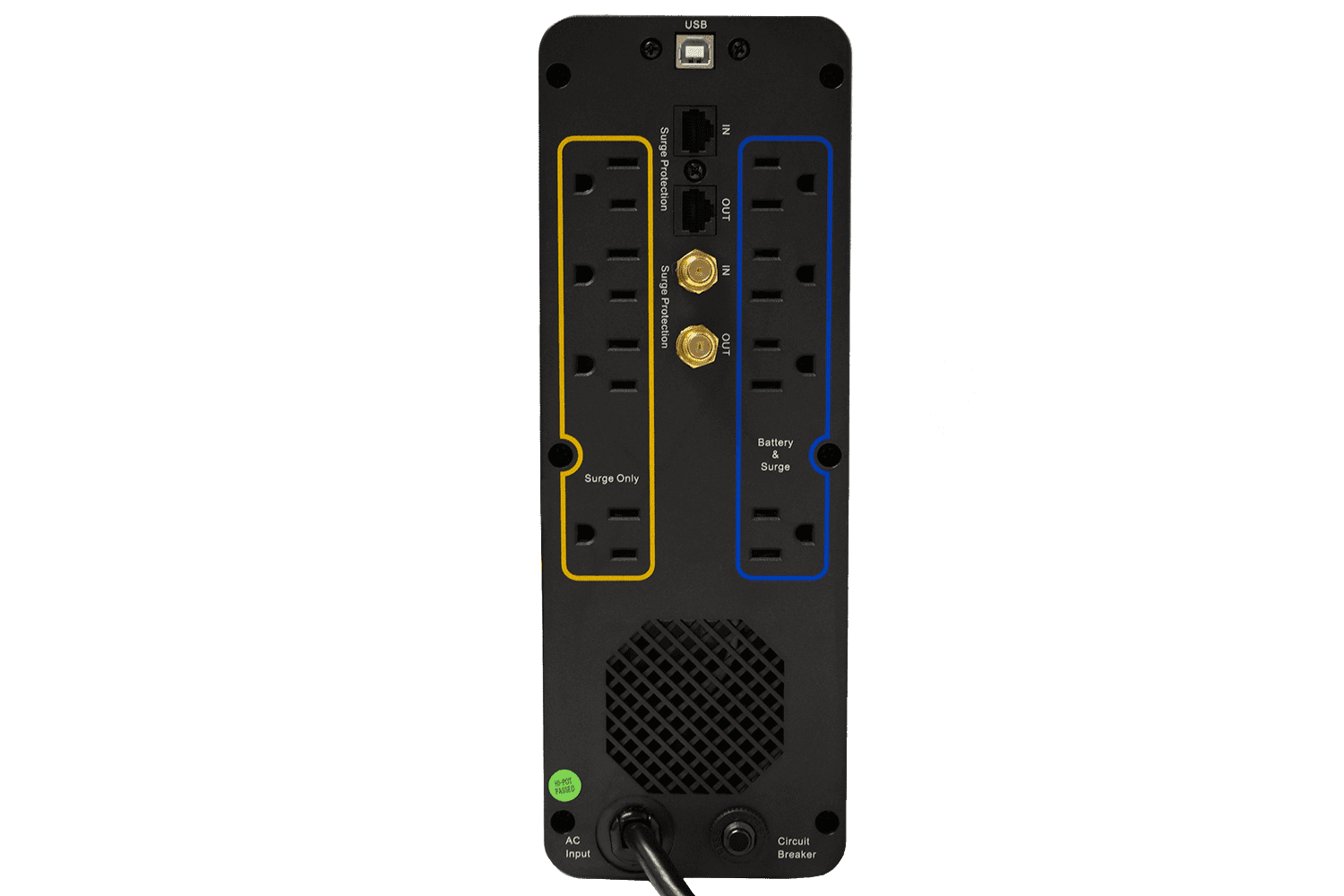 Minuteman - ETR1350LGU - UPS AVR 1350VA 5-Bat/5-Surge USB