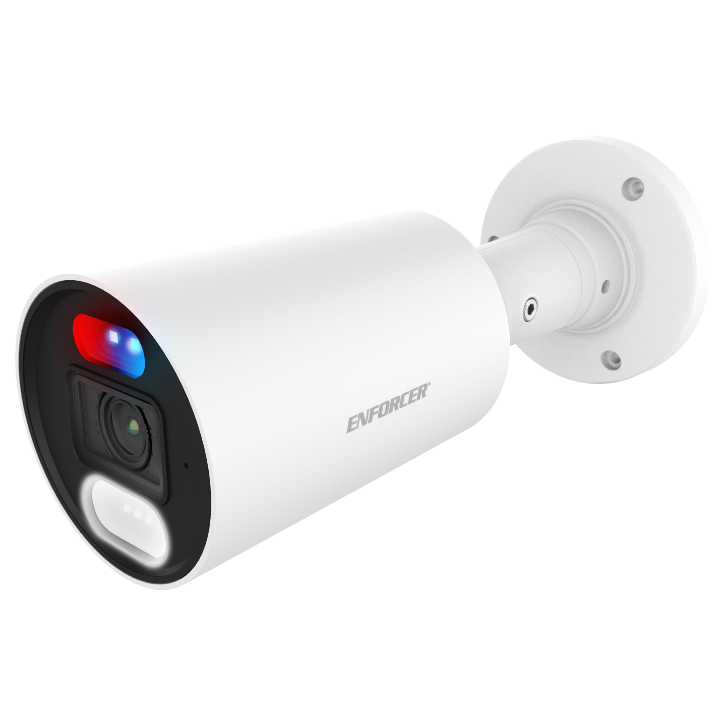 SECO-LARM - EV-N1806-2W4D - IP 8MP Ultra-Low-Light Active Deterrence Bullet Camera