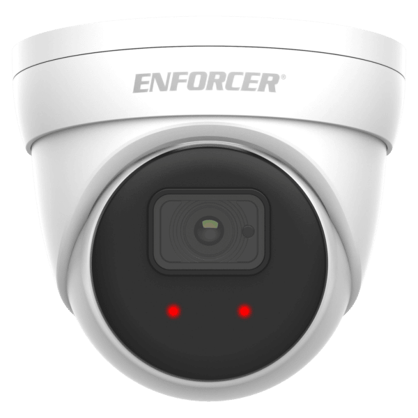 SECO-LARM - EV-N2506-2W4Q - IP Fixed Turret Camera, 5MP, 2.8mm, H.264/MJPEG, Dual Stream. ONVIF Profile S, 12VDC, PoE