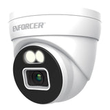 SECO-LARM - EV-N2506-2W4WLQ - IP 5MP Full Color Turret Camera, ” SmartSens CMOS Sensor, 30FPS@5MP, True WDR, 3DNR, True Day & Night with ICR, IP66, -40° to 131°F, Smart IRs, 9 AI Functions, NDAA Compliant.