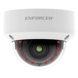SECO-LARM - EV-N2506-2W4WMQ - IP 5MP 2.8mm Mini Dome Camera, ” SmartSens CMOS Sensor, 30FPS@5MP, True WDR, 3DNR, True Day & Night with ICR, IP66, -40° to 131°F, Smart IRs, 9 AI Functions, NDAA Compliant.