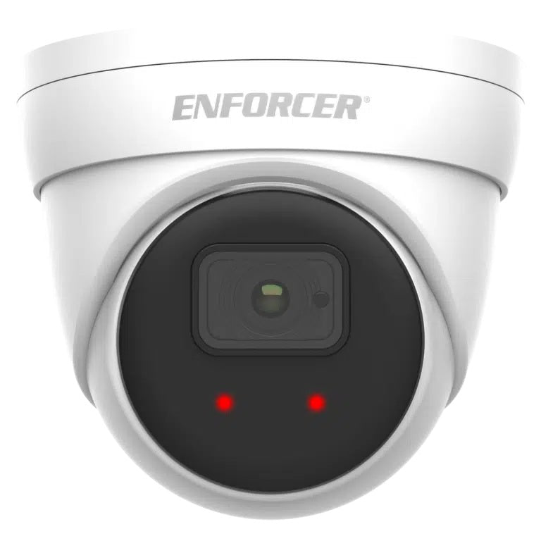 SECO-LARM - EV-N2506-2W4WQ - IP 5MP 2.8mm Turret Camera, ” SmartSens CMOS Sensor, 30FPS@5MP, True WDR, 3DNR, True Day & Night with ICR, IP66, -40° to 131°F, Smart IRs, 9 AI Functions, NDAA Compliant.