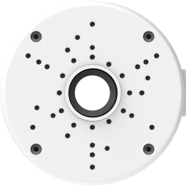 SECO-LARM - EV-STWQ - Junction Box Bracket for Large Turret Cameras - White
