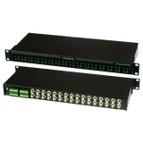 SECO-LARM - EVT-AH16-VT2Q - CCTV 1U Rack-Mount 16-Port Active Hub