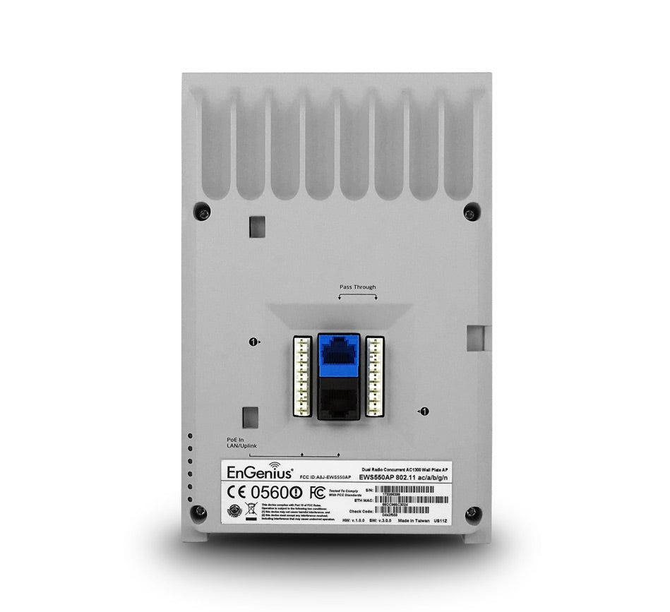 Engenius - EWS550AP - Wi-Fi 5 Wave 2 Managed Wall Plate Access Point