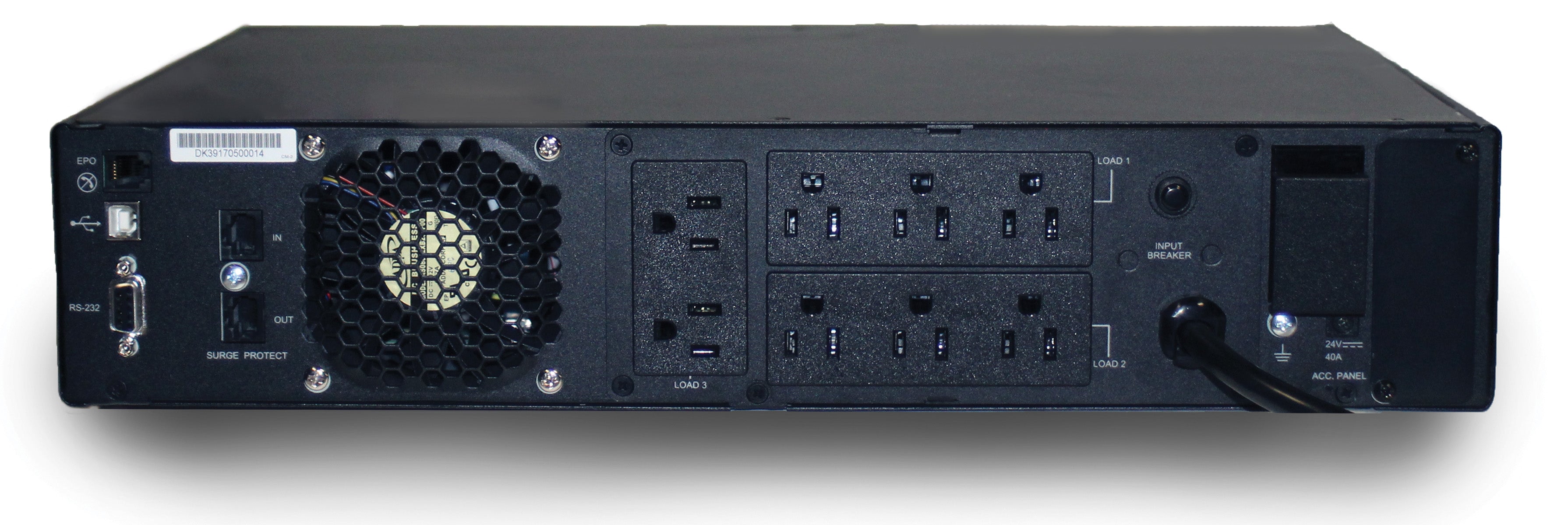 Minuteman - ED1500RTXL2UNC - Endeavor LCD Series High End True Sine Wave Online Ups Rack/tower/wallmount Optional 1500VA/1350W 120V