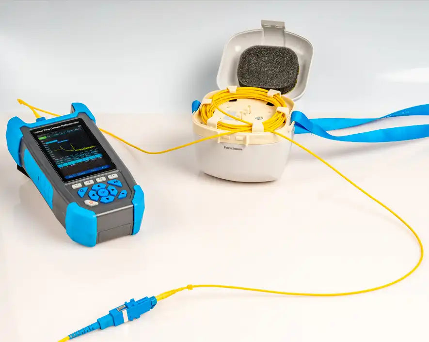 Jonard - FLC-1002 - Singlemode Fiber Optic Launch Box 1000 m, SC/UPC-SC/UPC 