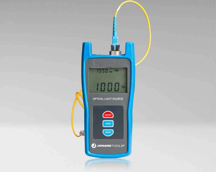 Jonard Tools - FLS-50 - Fiber Optic Light Source Singlemode with FC/SC/LC Adapters