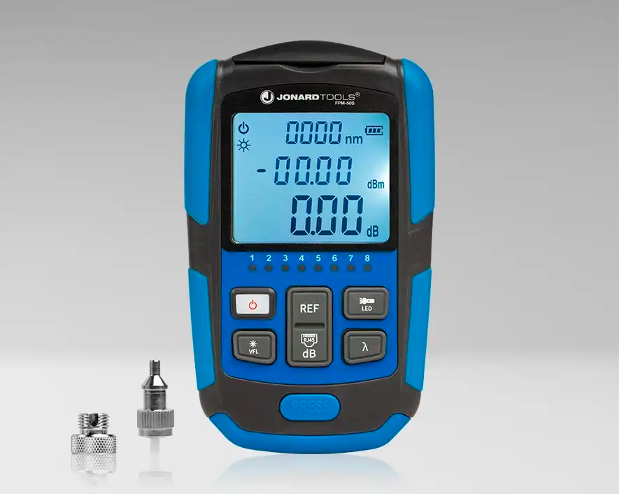 Jonard - FPM-50S - Mini Optical Power Meter (-50 to +26dBm) 