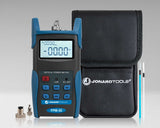 Jonard Tools - FPM-55 - Fiber Optic Power Meter w/ Data Storage (-50 to +26 dBm) & FC/SC/LC Adapters