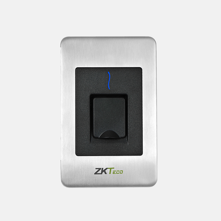 ZKTeco USA - FR1500-A-HID - Single-gang Flush-mounted Fingerprint Access Control Slave Reader