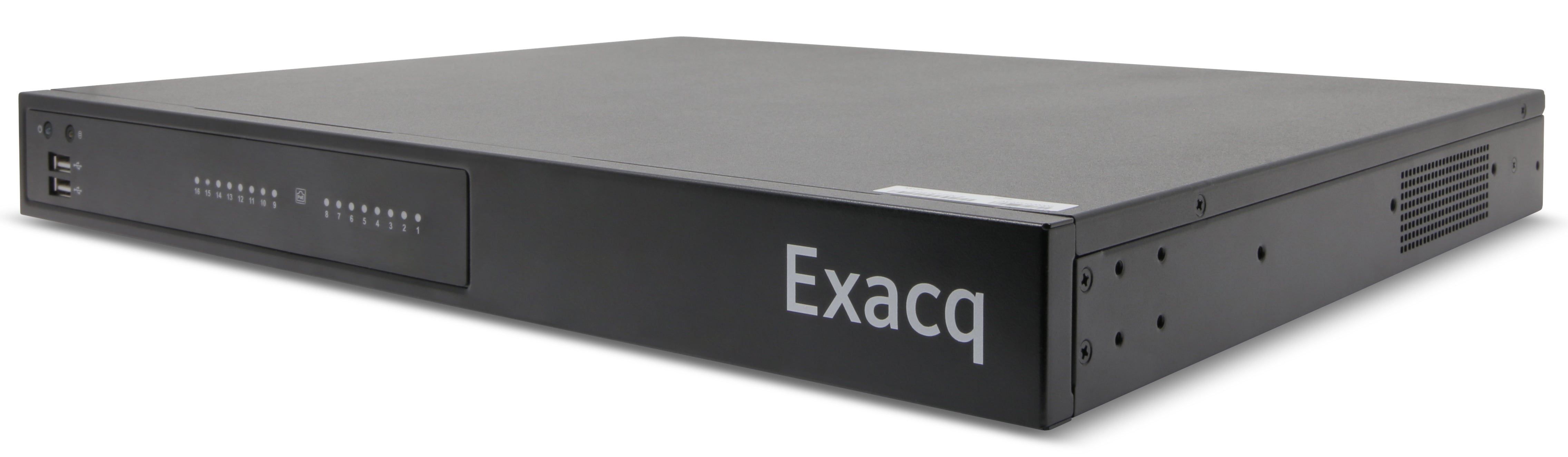 ExacqVision - IP16-16T-GPL - 4TB PoE+ G-Series IP Desktop NVR Linux with 16 IP Professional licenses (16 max)