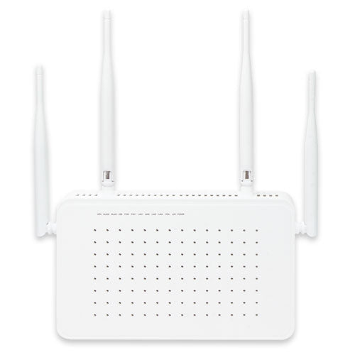 Planet - GPN-400ACV - GPON HGU with 4-Port 10/100/1000T LAN, 1200Mbps 802.11AC Wireless, 2-Port FXS