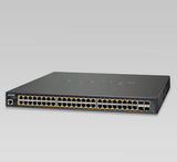 Planet - GS-5220-48PL4X - L3 48-Port 10/100/1000T 802.3at PoE + 4-Port 10G SFP+ Managed Switch