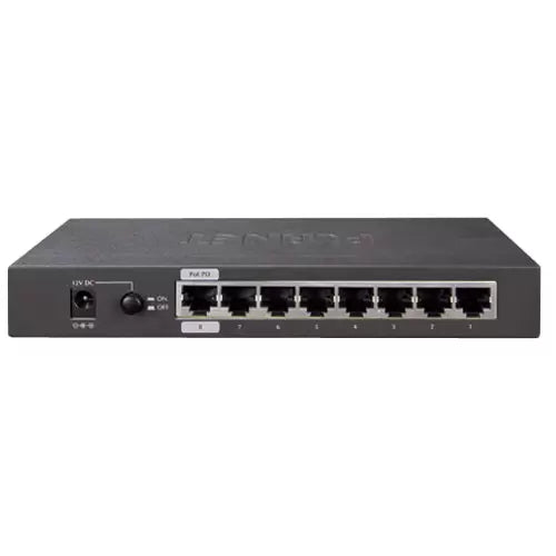 Planet - GSD-1002M - IPv4/IPv6 Managed 8-Port 10/100/1000Mbps + 2-Port 100/1000X SFP Gigabit Desktop Ethernet Switch 