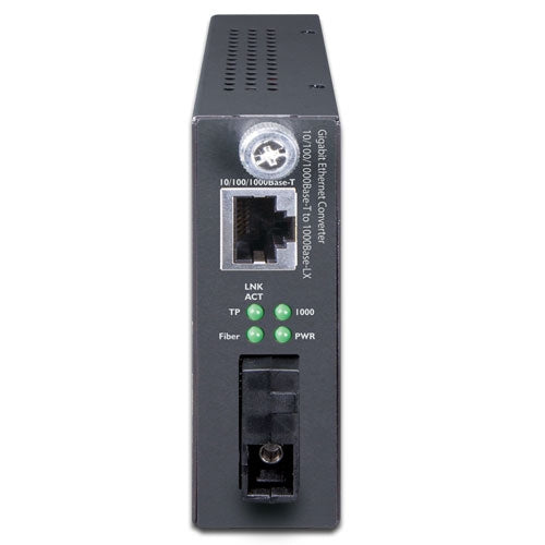 PLANET - GST-806B15 - 10/100/1000Base-T to WDM  Bi-directional Smart Fiber Converter - 1550nm - 15KM