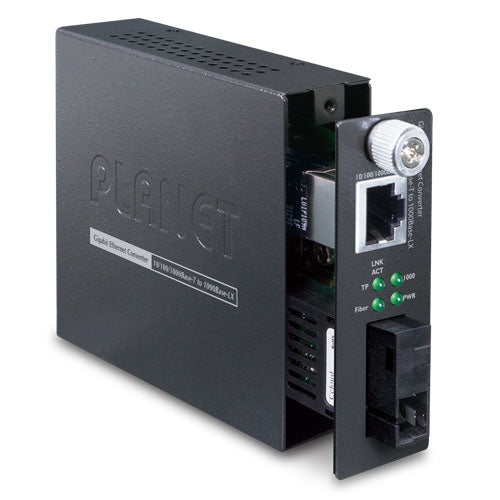 PLANET - GST-806B15 - 10/100/1000Base-T to WDM  Bi-directional Smart Fiber Converter - 1550nm - 15KM