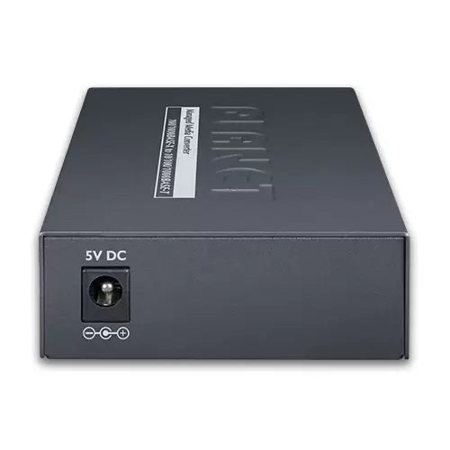Planet - GT-915A - 1-Port 10/100/1000T + 1-Port 100/1000X SFP Managed Media Converter (IPv4/IPv6 Dual stack management, supports TLSv1.2/SSHv2/SNMPv3 Cybersecurity features, TS-1000/802.3ah OAM, LFP, 802.1Q VLAN, PLANET CloudViewer app and NMS MQTT)