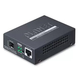 Planet - GT-915A - 1-Port 10/100/1000T + 1-Port 100/1000X SFP Managed Media Converter (IPv4/IPv6 Dual stack management, supports TLSv1.2/SSHv2/SNMPv3 Cybersecurity features, TS-1000/802.3ah OAM, LFP, 802.1Q VLAN, PLANET CloudViewer app and NMS MQTT)