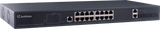 GeoVision - 84-APOE161-401U - 16-Port Gigabit Web Management PoE Switch