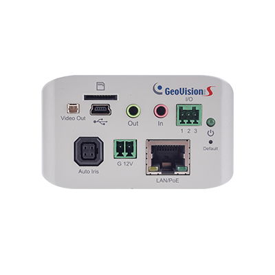 GeoVision - GV-BX8700-FD - 8MP H.265 Super Low Lux WDR Pro Face Detection Box IP Camera