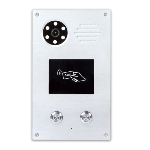 PLANET - HDP-1260PT-  1080p SIP Vandalproof Door Phone with with RFID and PoE: IETF SIP, 2 SIP Lines