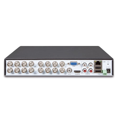 Planet - HDVR-1635 - H.265 16-ch 5-in-1 Hybrid Digital Video Recorder