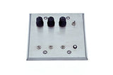 ETS - HPDA-3-SS - Three Channel Headphone Distribution Amplifier on Double Gang Stainless Plate