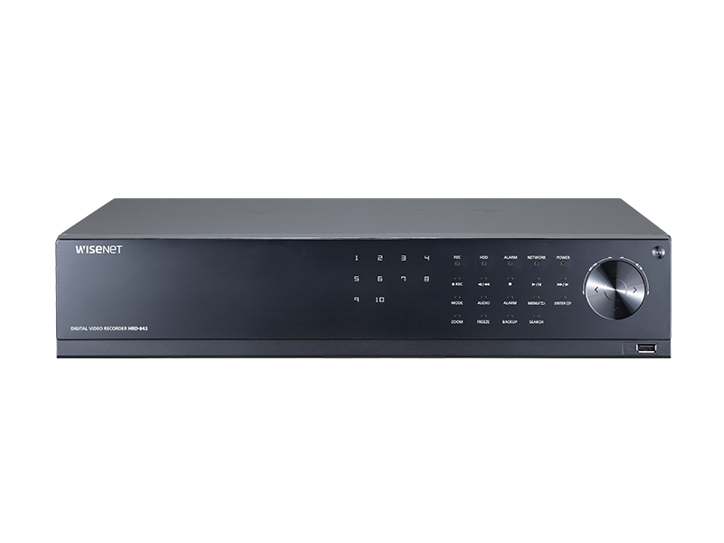 Samsung - HRD-842-16TB - 8CH 4M Analog HD DVR-16TB