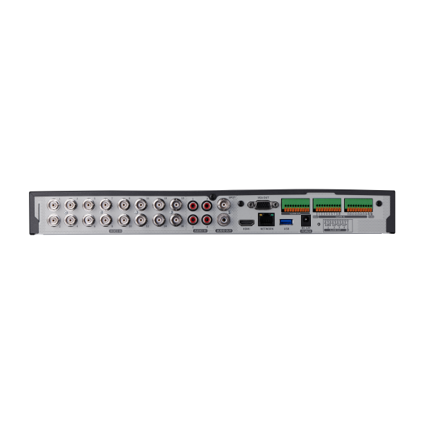 Hanwha - HRX-1620-8TB - 18 Channel AHD, TVI, CVI, CVBS, IP Pentabrid Recorder with 8TB HDD