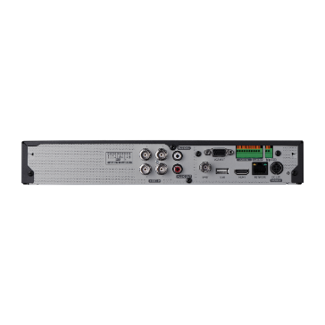 Hanwha - HRX-420 - 6 Channel AHD, TVI, CVI, CVBS, IP Pentabrid Recorder with No HDD