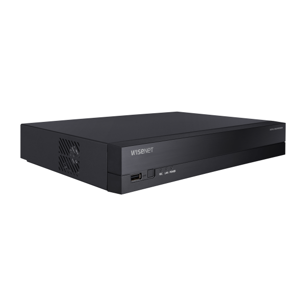 Hanwha - HRX-420-2TB - 6 Channel AHD, TVI, CVI, CVBS, IP Pentabrid Recorder with 2TB HDD