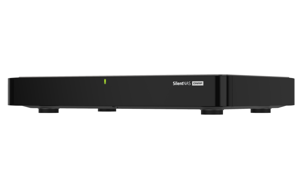 QNAP - HS-264-8G-US - QNAP HS-264 2-Drive Fanless NAS, Intel 4C/4T Processor, Burst up to 2.9 GHz, 8GB DDR4 RAM, 2 x 2.5