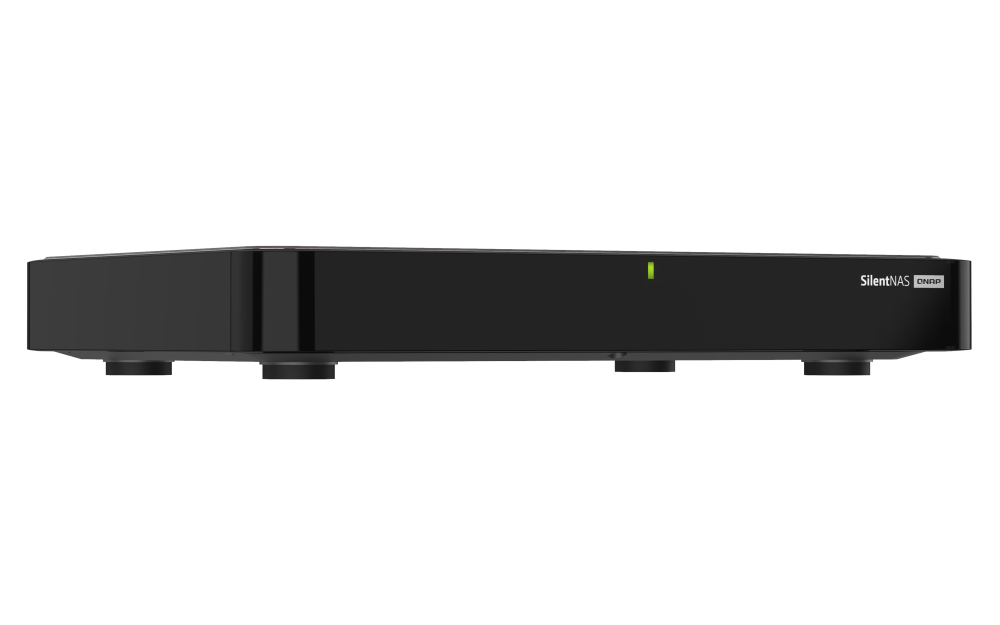 QNAP - HS-264-8G-US - QNAP HS-264 2-Drive Fanless NAS, Intel 4C/4T Processor, Burst up to 2.9 GHz, 8GB DDR4 RAM, 2 x 2.5